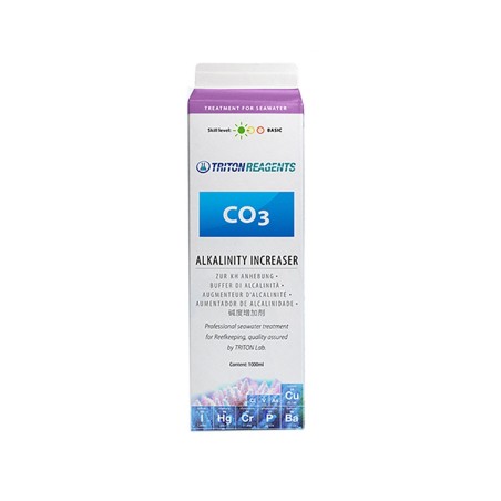 Triton Reagents CO3 1000ml - Integratore Liquido di Alcalinità per Acquari Marini