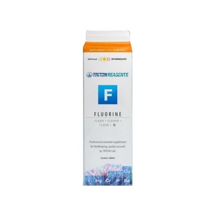 Triton Reagents F 1000ml - Integratore Liquido di Fluoro per Acquari Marini