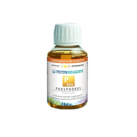 Triton Reagents P Beta Phosphorus 100ml - Integratore di Fosforo Liquido per Acquari Marini