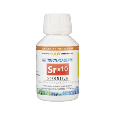 Triton Reagents Srx10 100ml - Integratore di Stronzio concentrato per Acquari Marini