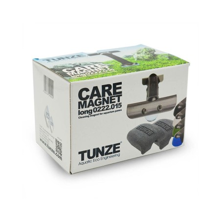 Tunze 0222.015 Care Magnet Long - spazzola magnetica galleggiante per vetri da 10 a 15 mm