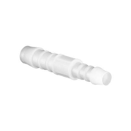 Raccordo Portagomma con Diritto di Giunzione e Riduzione per Tubi con Diametro da 6 a 4mm - polipropilene