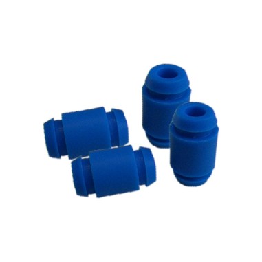Tunze 6065.620 ricambio cuscinetti in silicone - 4 pezzi