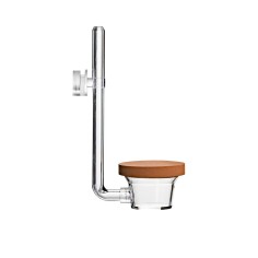 Twinstar CO2 Diffuser S diametro 15mm - diffusore in acrilico con attacco a ventosa
