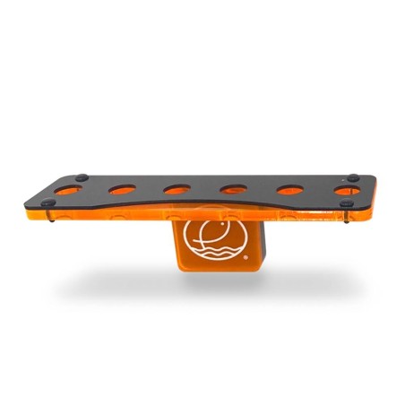 Eshopps Alpha Rack Nano - taleario in acrilico a 6 postazioni con supporto magnetico