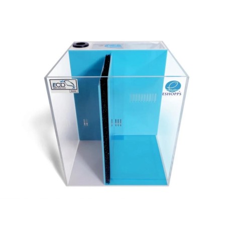Eshopps Aqua-Fuge Cube Medium - sump cubica in acrilico cm45x45x40h con refugium