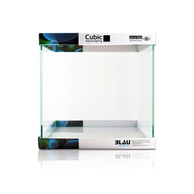 Blau Aquaristic Cubic Aquascaping 91L - vasca in extra chiaro cm45x45x45