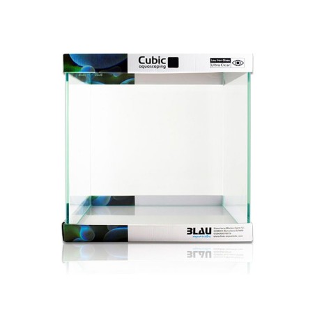 Blau Aquaristic Cubic Aquascaping 91L - vasca in extra chiaro cm45x45x45
