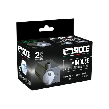 Sicce Mimouse - minipompa regolabile fino a 300 L/h
