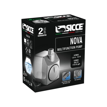 Sicce Nova - mini pompa regolabile fino a 800 L/h