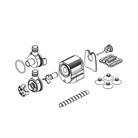 Sicce Syncra Nano - Portata Regolabile max 430 L/H Consumo 2,8watt per Utilizzo Dentro/Fuori dall'acqua Sicce Syncra Nano - Portata Regolabile max 430 L/H Consumo 2,8watt per Utilizzo Dentro/Fuori dall'acqua
