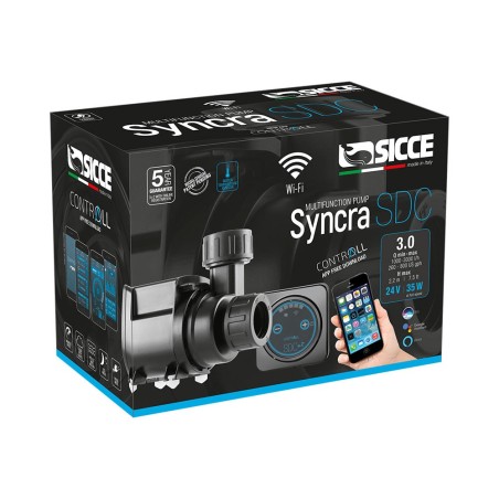 Sicce Syncra SDC - Pompa di Risalita Elettronica con Controllo Wireless Sicce Syncra SDC - Pompa di Risalita Elettronica con Controllo Wireless