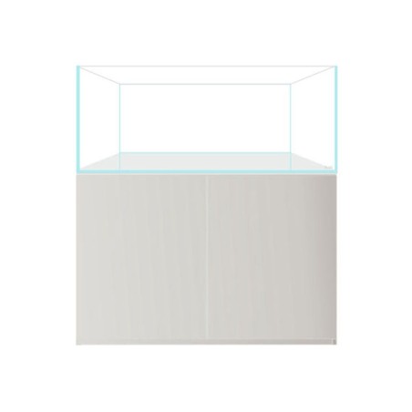 Blau Aquaristic Set Gran Cubic Experience 122x50x50h Colore Bianco con supporto
