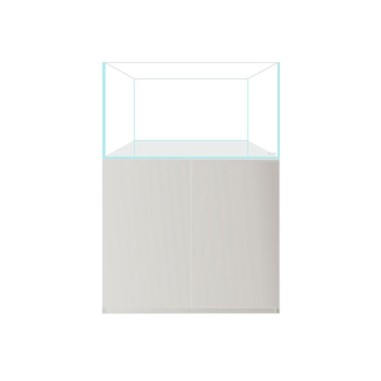 Blau Aquaristic Set Gran Cubic Experience 92x50x50h Colore Bianco con supporto