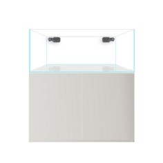 Blau Aquaristic Set Marine Gran Cubic Experience 122x50 Bianco con supporto, sump e tracimazione