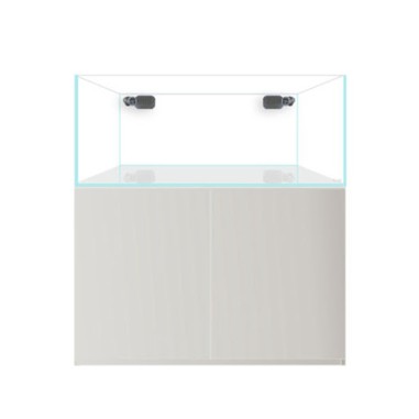 Blau Aquaristic Set Marine Gran Cubic Experience 122x50 Bianco con supporto, sump e tracimazione