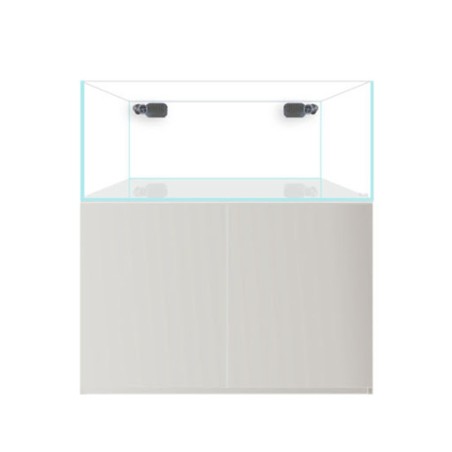Blau Aquaristic Set Marine Gran Cubic Experience 122x50 Bianco con supporto, sump e tracimazione