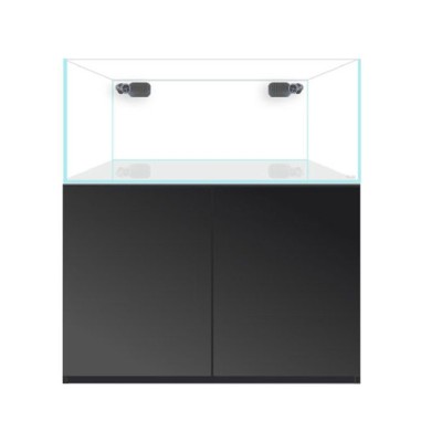 Blau Aquaristic Set Marine Gran Cubic Experience 122x50 Colore Nero (Aquario+Supporto+Anta+Sump+Internal Overflow+Vortex+Tubo)