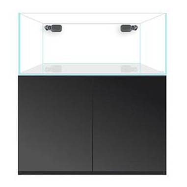 Blau Aquaristic Set Marine Gran Cubic Experience 152x60 Colore Nero (Aquario+Supporto+Anta+Sump+Internal Overflow+Vortex+Tubo)