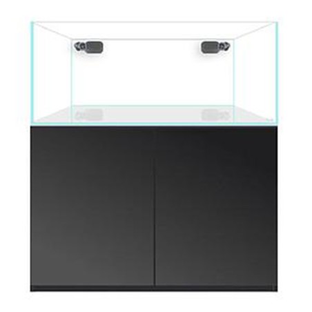 Blau Aquaristic Set Marine Gran Cubic Experience 152x60 Colore Nero (Aquario+Supporto+Anta+Sump+Internal Overflow+Vortex+Tubo)
