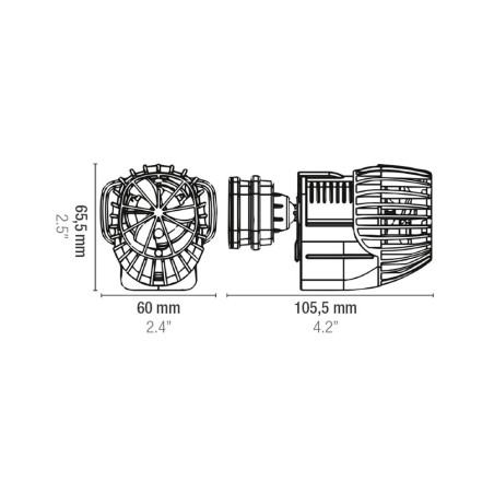 Sicce Xstream SDC - pompa di movimento elettronica 1000-8500 l/h programmabile tramite App Sicce Xstream SDC - pompa di movimento elettronica 1000-8500 l/h programmabile tramite App