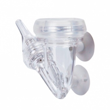 Ista 3 in 1 Compact V CO2 Diffuser - diffusore-contabolle in acrilico e valvola di non ritorno incorporata