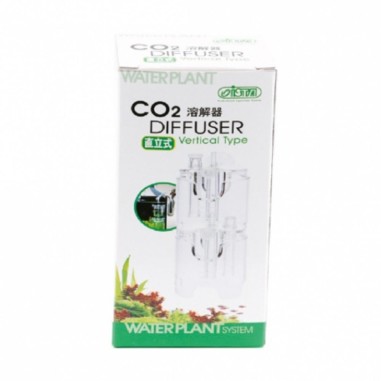 Ista CO2 Diffuser Vertical Type - diffusore di co2 in acrilico a sviluppo verticale con attacco a ventosa
