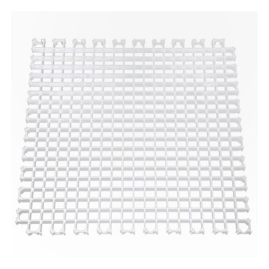 Ista Coral Rack colore Bianco - Griglia per Taleari