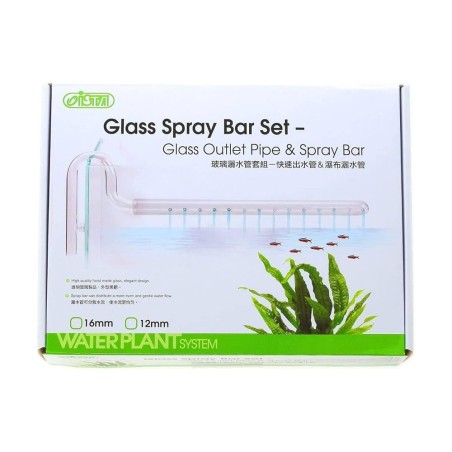 Ista Glass Spray Bar Set - Set di Mandata Forato in Vetro
