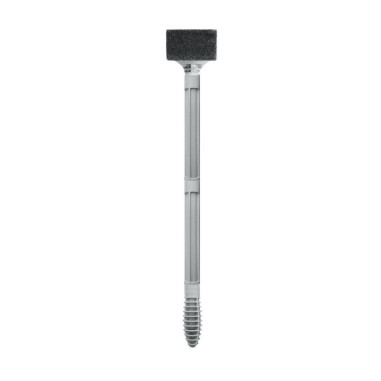 Ista Scrubber con Manico Estendibile - accessorio per la pulizia dei vetri con aggancio mobile completo di 2 prolunghe