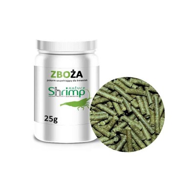Shrimp Nature Cereali 25gr - alimento complementare a base di orzo e segaleper gamberetti