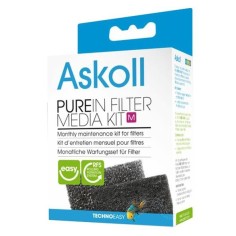 Askoll Pure-In M Media Kit - spugne di ricambio per...