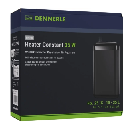 Dennerle Heater Constant 35w - riscaldatore elettronico interno per acquari fino a 35L