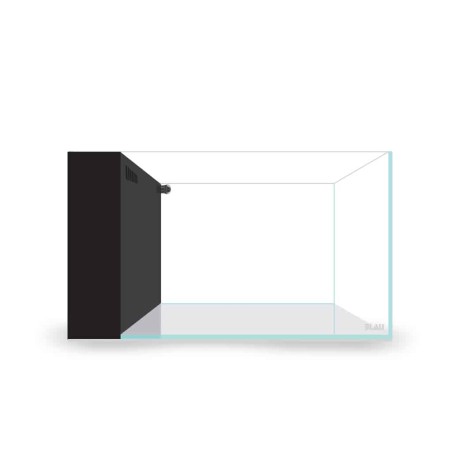 Blau Aquaristic All In One 80 Peninsula Freshwater cm-36x62x36h - acquario con filtro interno e pompa di risalita