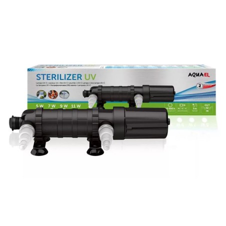Aquael UV PS 9w 2.0 - sterilizzatore per laghetti fino a 10000L
