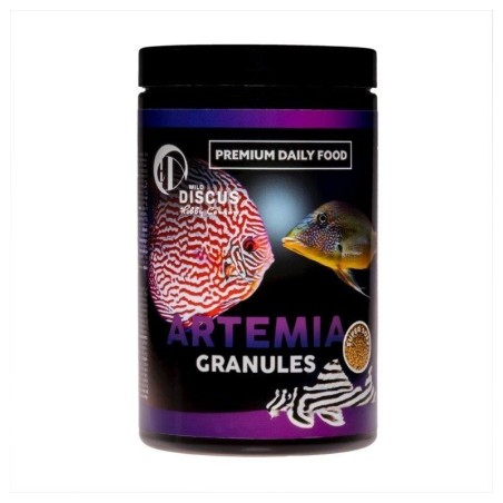DiscusHobby Artemia Granules 400ml 200g - mangime Premium per tutti i pesci tropicali