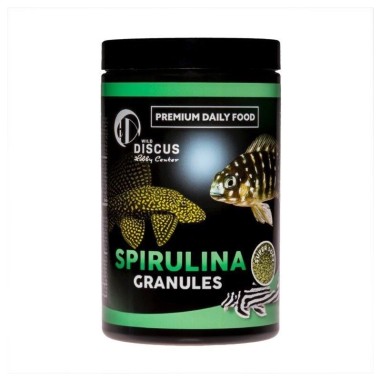DiscusHobby Spirulina Granules 250ml 125g -...