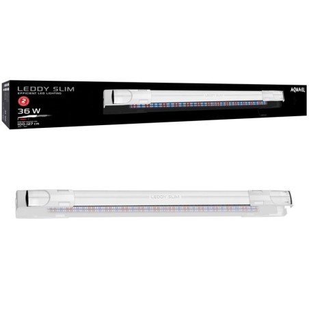 Aquael Leddy Slim Plant 2.0 32W 80-100cm colore bianco - plafoniera LED 8000°K per acqua dolce