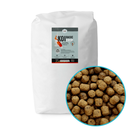 Nutramare Koi Basic Swim Ø4,5mm 10kg - mangime base in pellet galleggianti per carpe
