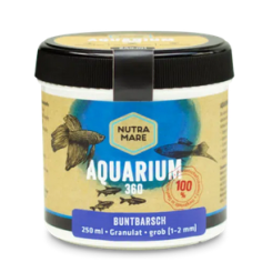 Nutramare Aquarium360 Buntbarsch Ø1-2mm 250ml - granulato...