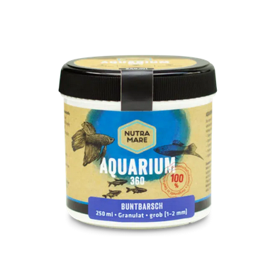 Nutramare Aquarium360 Buntbarsch Ø1-2mm 250ml -...