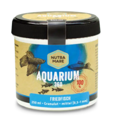 Nutramare Aquarium360 Zierfisch-Hauptfutter Ø0,5-1mm...