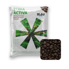 Blau Aquaristic Terra Activa Brown Normal 2-4mm 2L -...