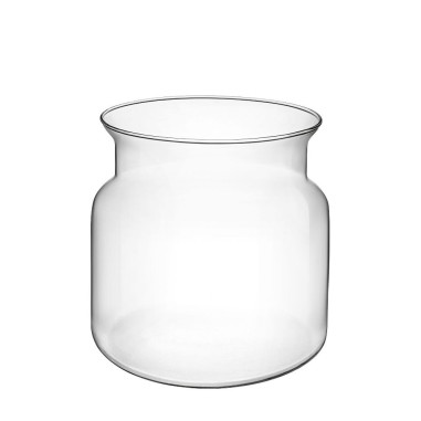 Terrario Bottle Garden Vaso Cilindrico per Terrario in vetro cm15x15h