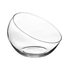 Terrario Bottle Garden Sfera a taglio obliquo per Terrario in vetro cm20x16h