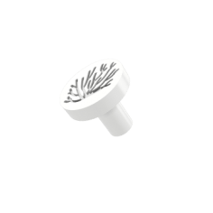 ITC White Frag Plug 28mm 10pz - supporti ceramici per talee