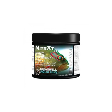 Brightwell Aquatics NitratR 500ml - Resina Antinitrati Rigenerabile per Acqua Dolce e Marina