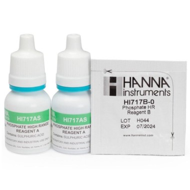 Hanna Instrument Hi-717-25 - Reagenti per Checker Fosfati Scala Alta (40 Test)