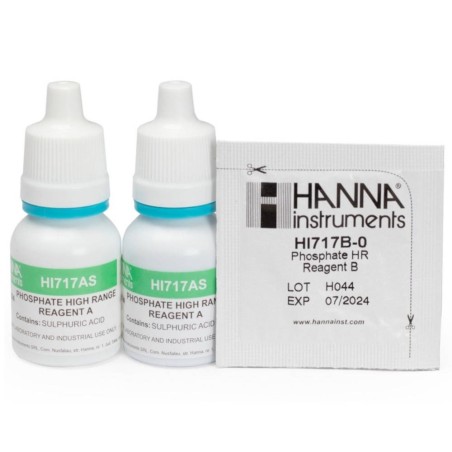 Hanna Instrument Hi-717-25 - Reagenti per Checker Fosfati Scala Alta (40 Test)