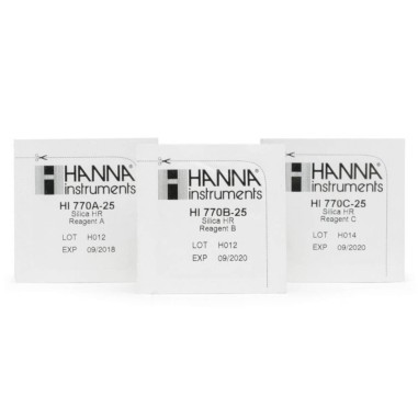 Hanna Instrument Hi-770-25 Reagenti Silicati per Fotometro Modello HI-770 - 25 test